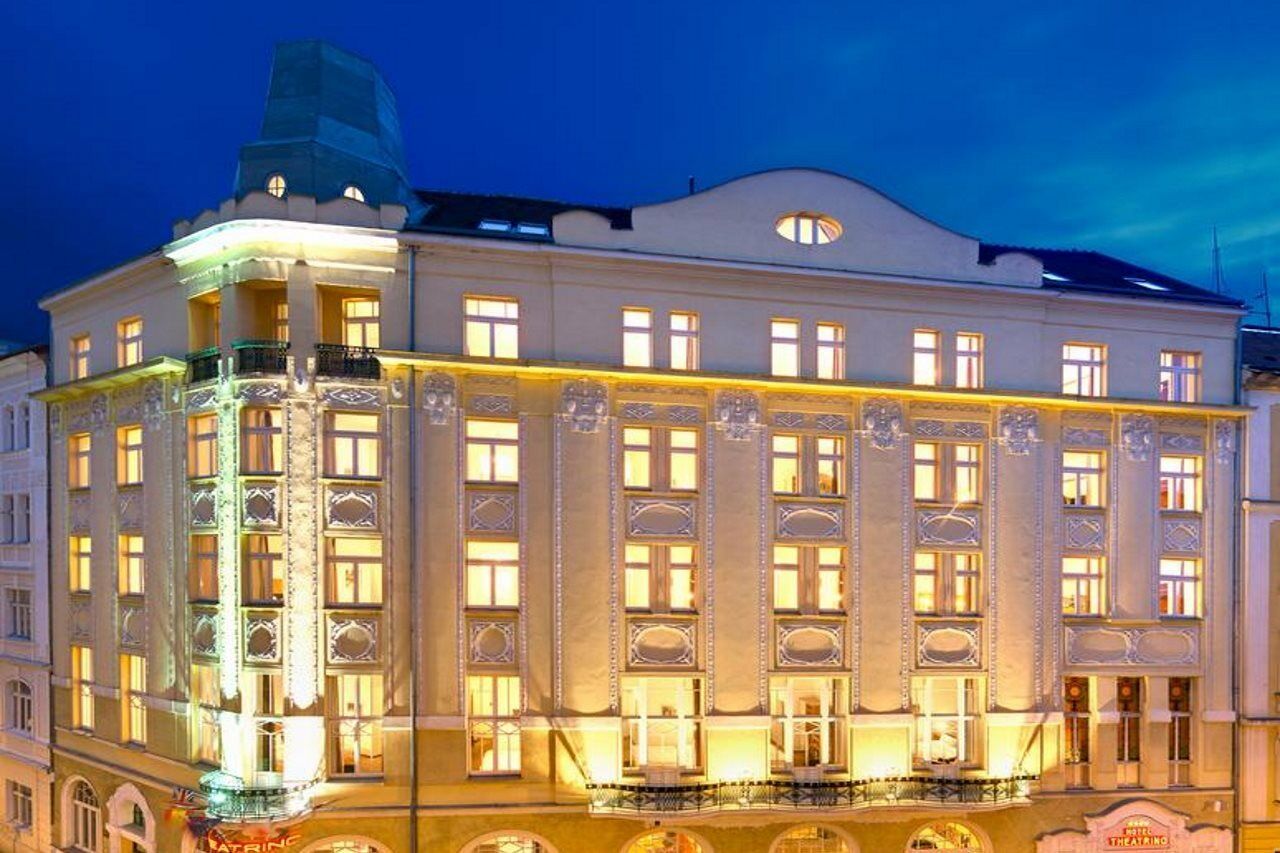 Theatrino Hotel Prag Exteriör bild